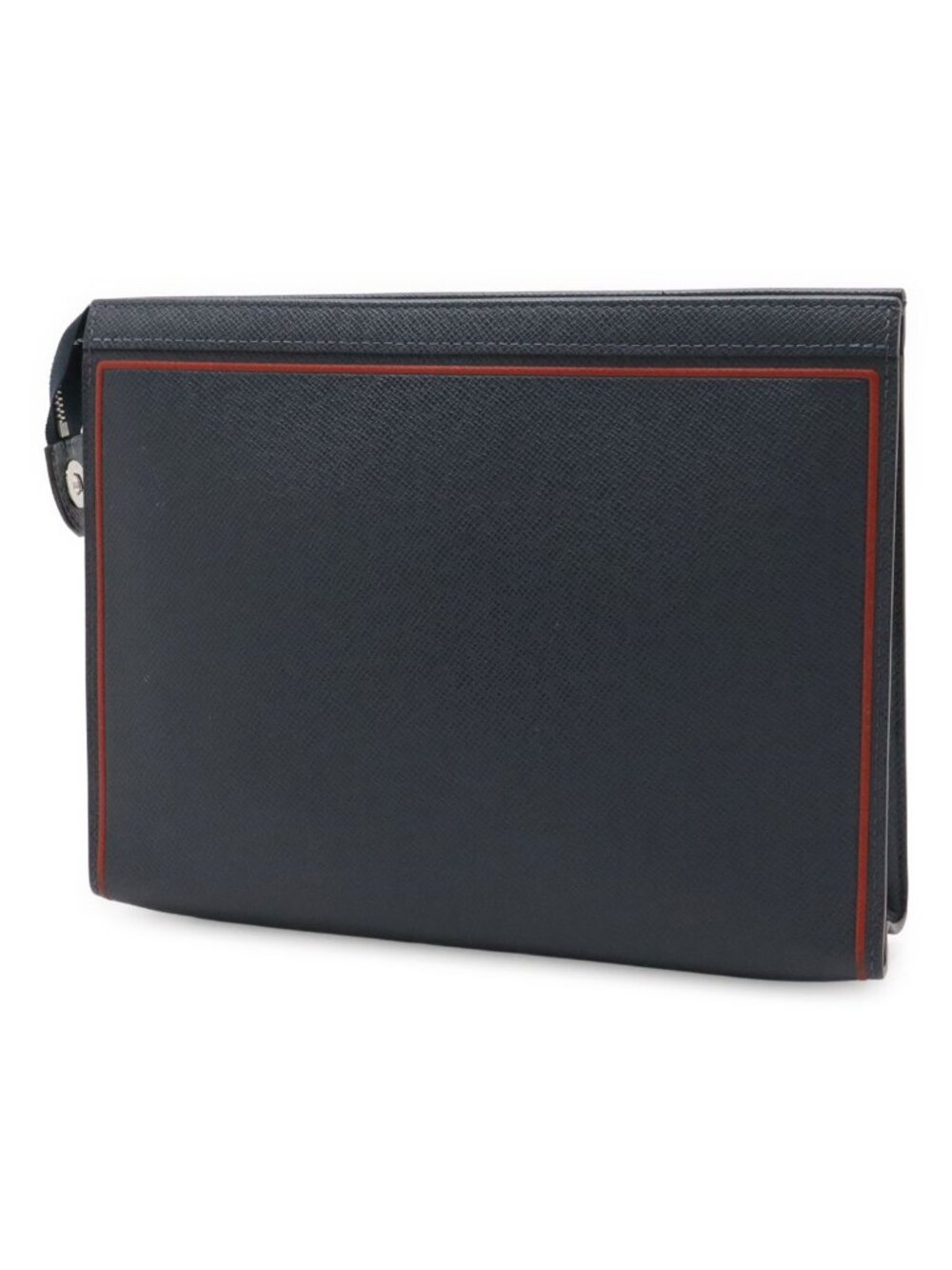 Louis Vuitton Taiga Pochette Voyage Clutch Blue Marine Navy - Picture 2 of 7
